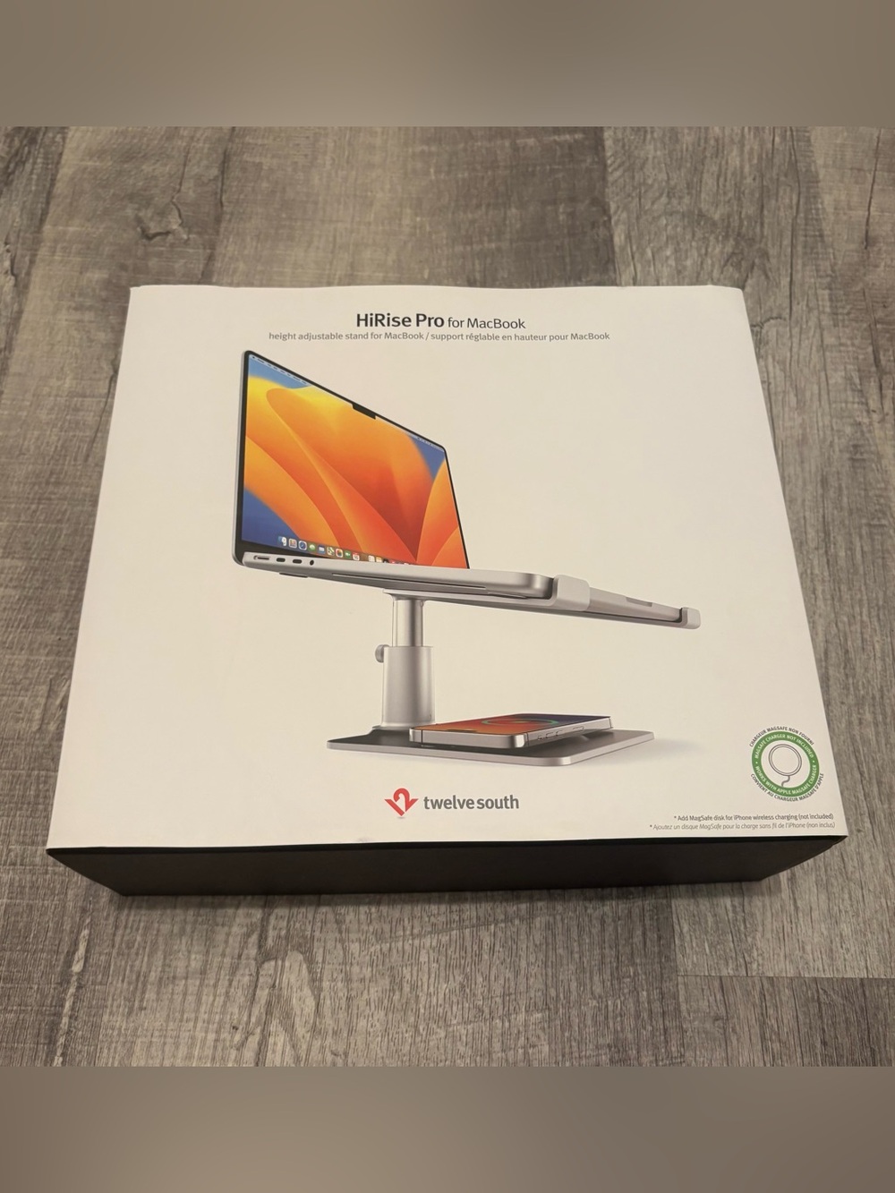 Twelve South HiRise Pro Height Adjustable MacBook Stand - New in Box